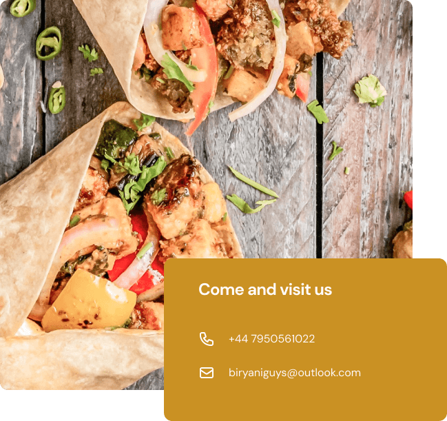We provide healthy food for your family.